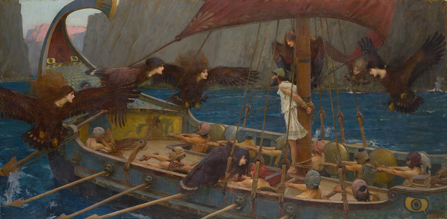 Ulysses and the Sirens, 1891