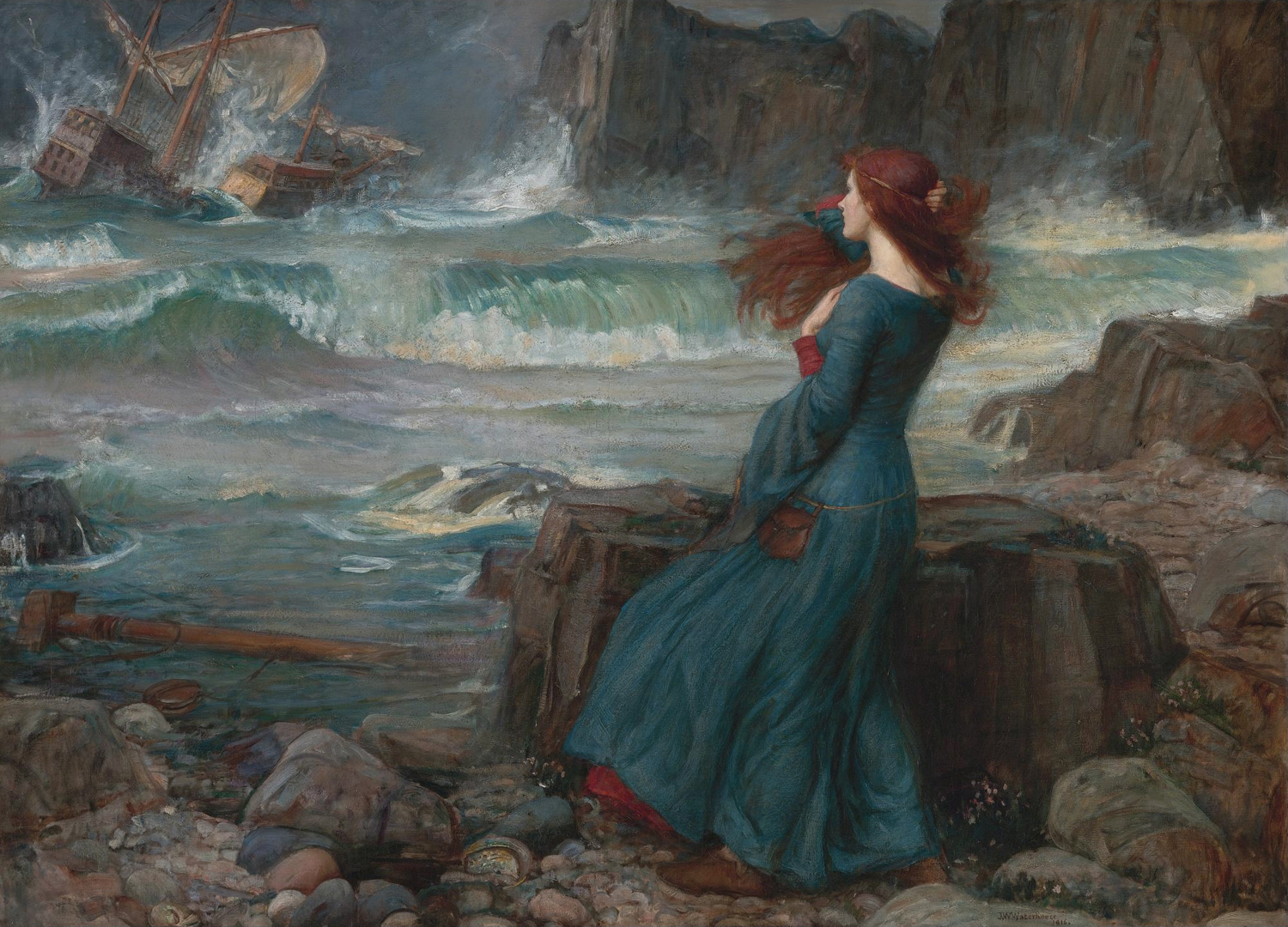 Miranda - The Tempest, 1916