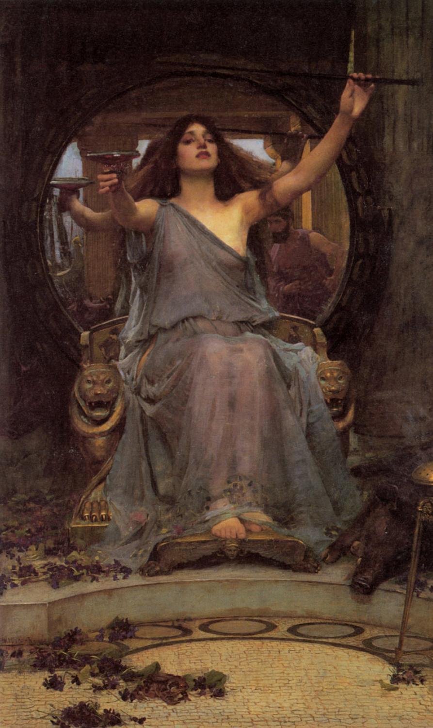 Circe Offering the Cup to Odysseus, 1891