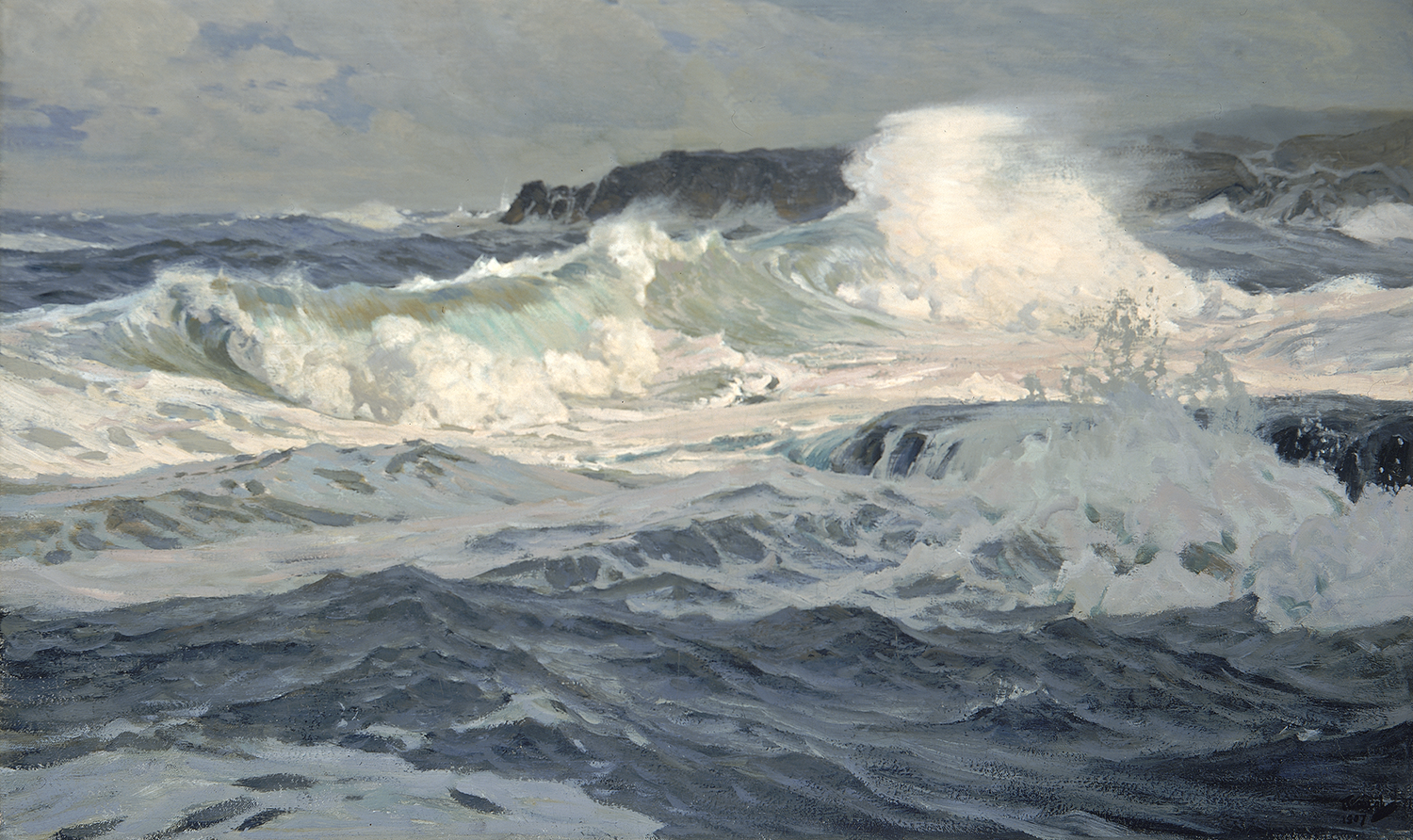 Southwesterly Gale, St. Ives, 1907