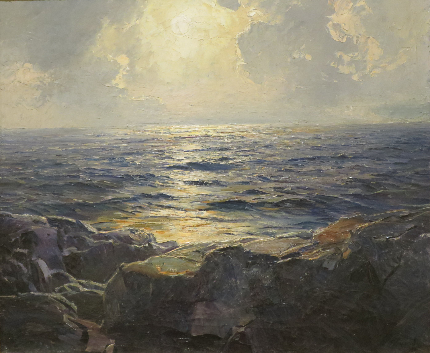 Moonrise (Quarter Moon on Tumbling Seas), 20th century