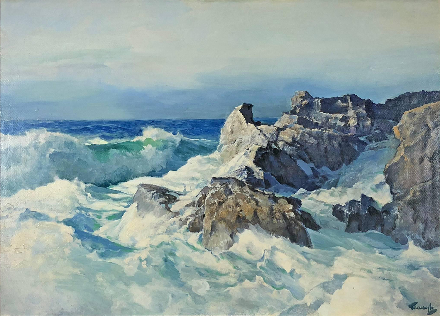 Evening Surf, 20th century