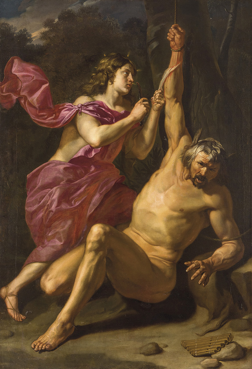 Marsyas Flayed by Apollo, c. 1650-55