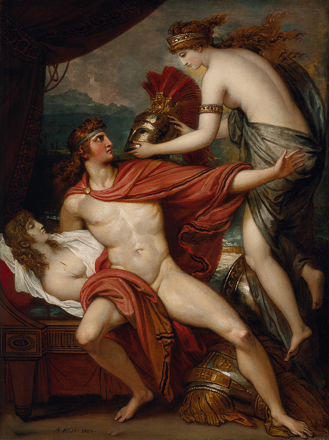 Thetis Bringing the Armor to Achilles, 1804