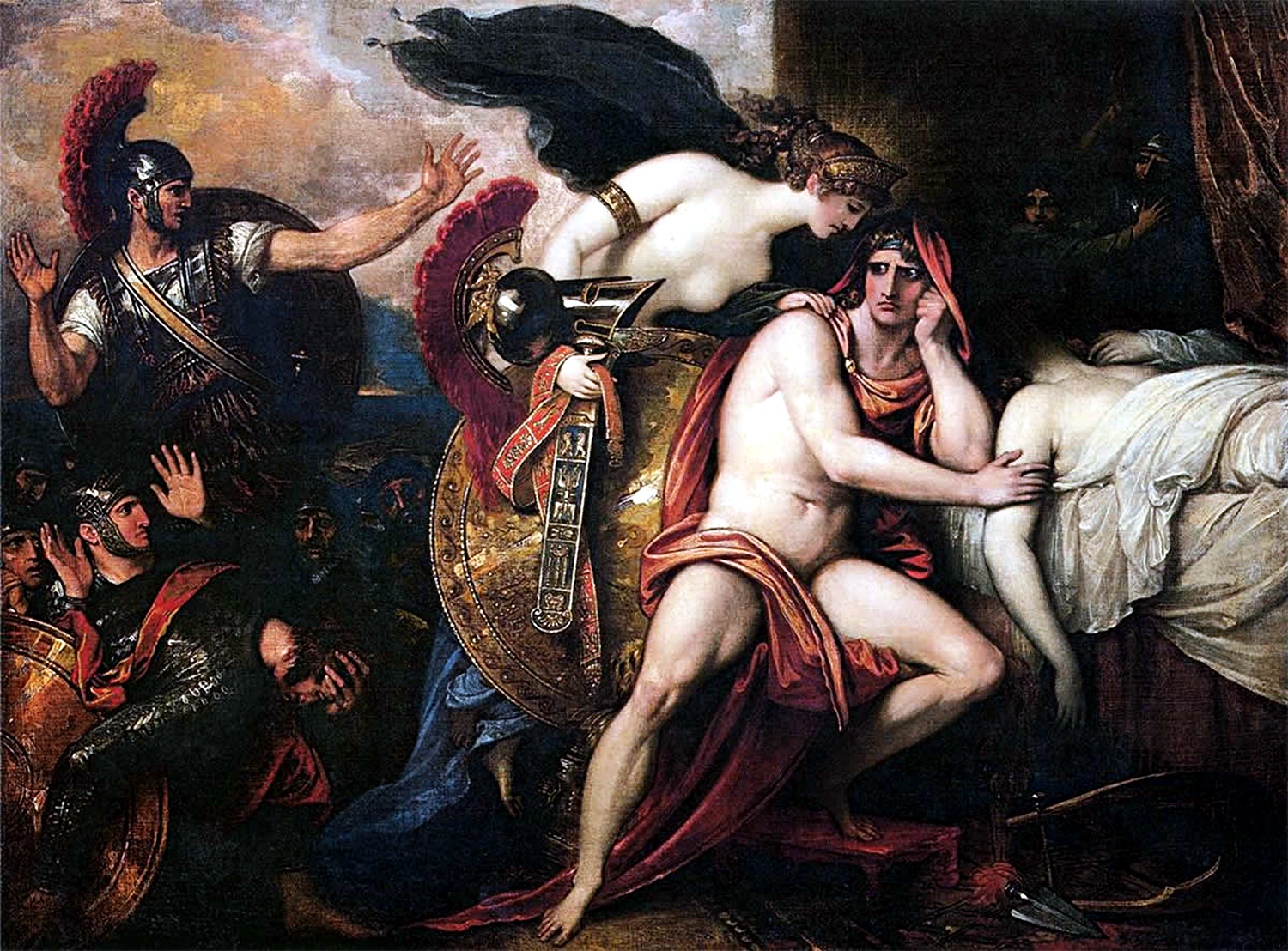 Thetis Bringing the Armor to Achilles, 1806