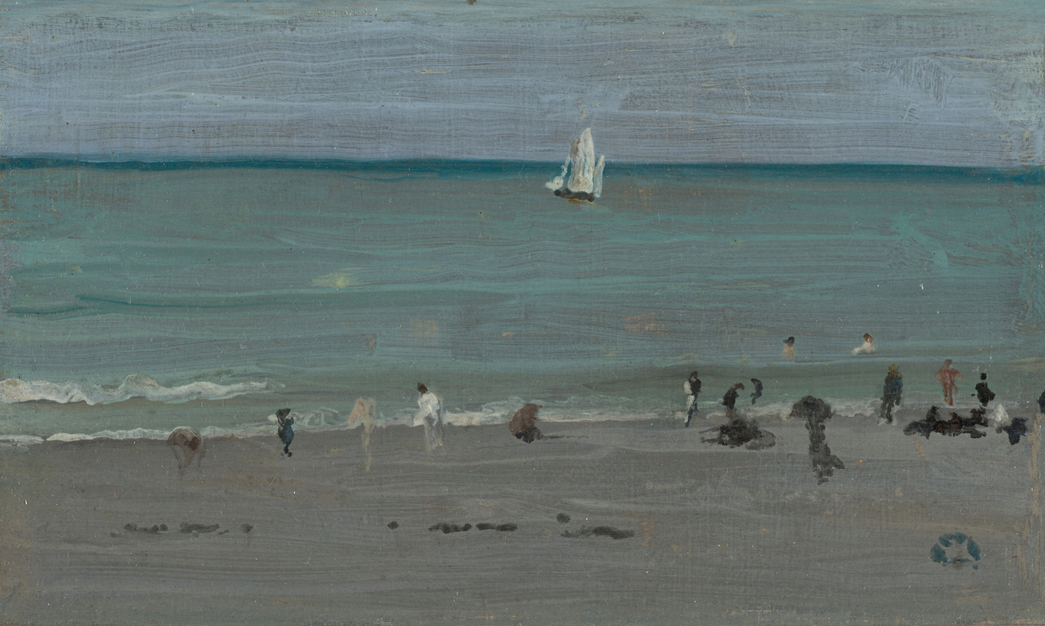 Coastal Scene - Bathers, c. 1884-84