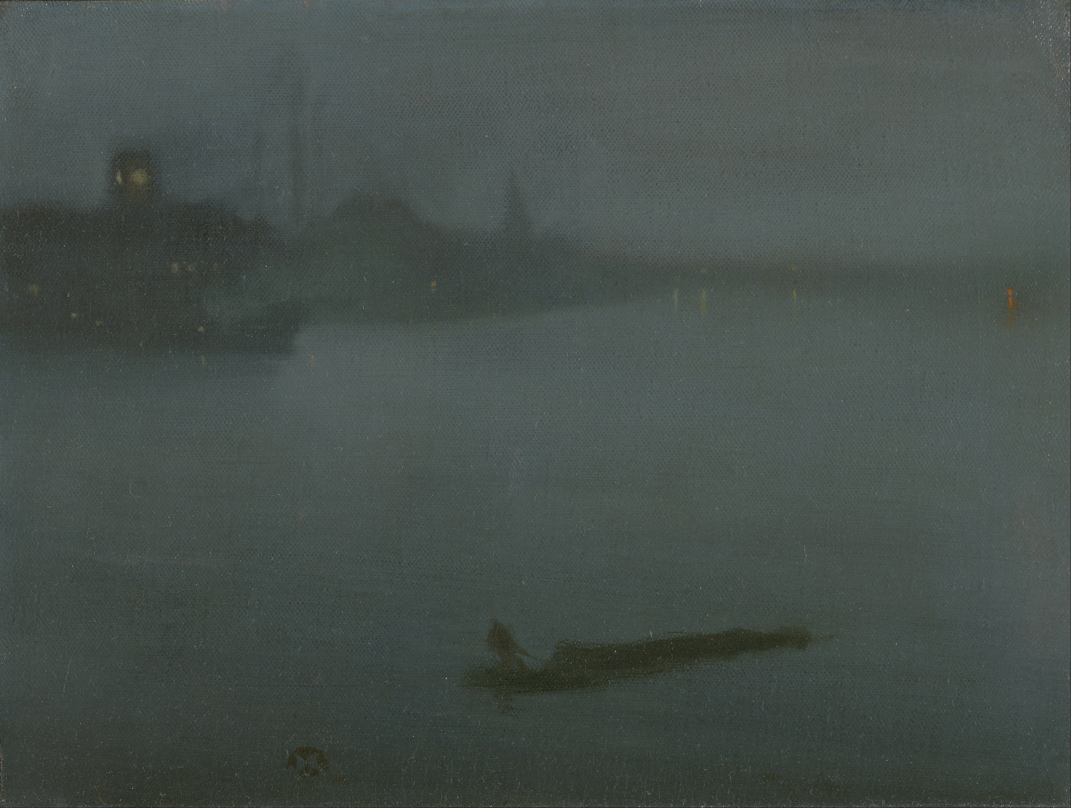 Nocturne in Blue and Silver, c. 1872-78