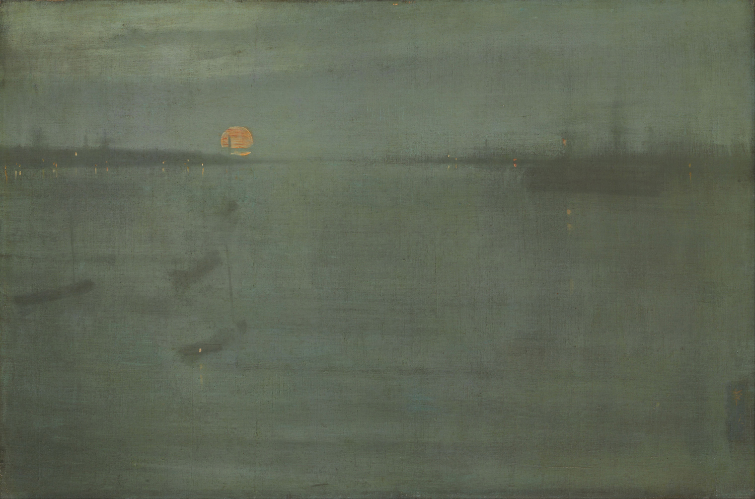 Nocturne: Blue and Gold--Southampton Water, 1872