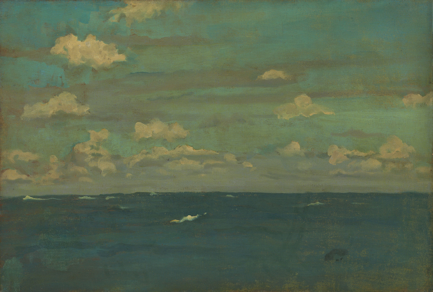 Violet and Silver - The Deep Sea, 1893