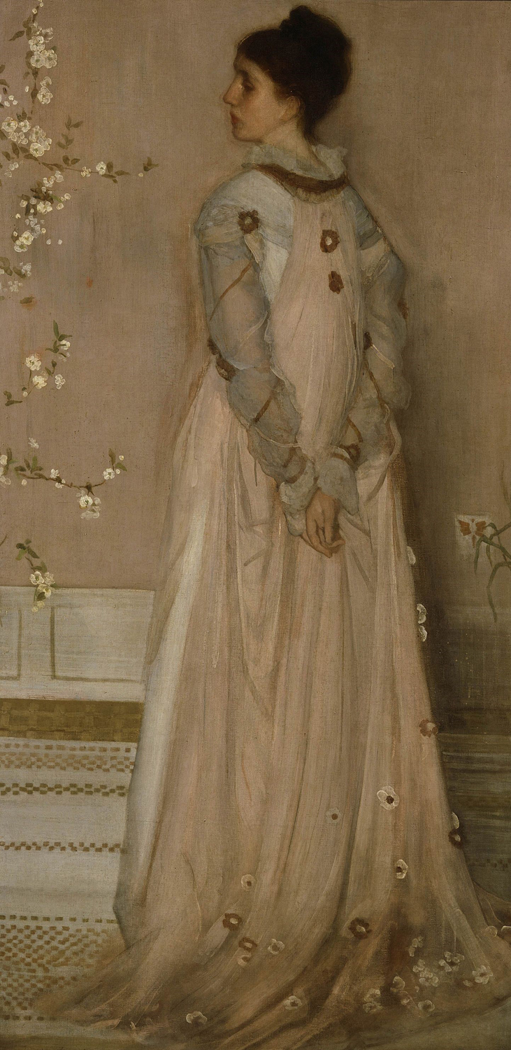 Symphony in Flesh Colour and Pink: Portrait of Mrs Frances Leyland, c. 1871-74