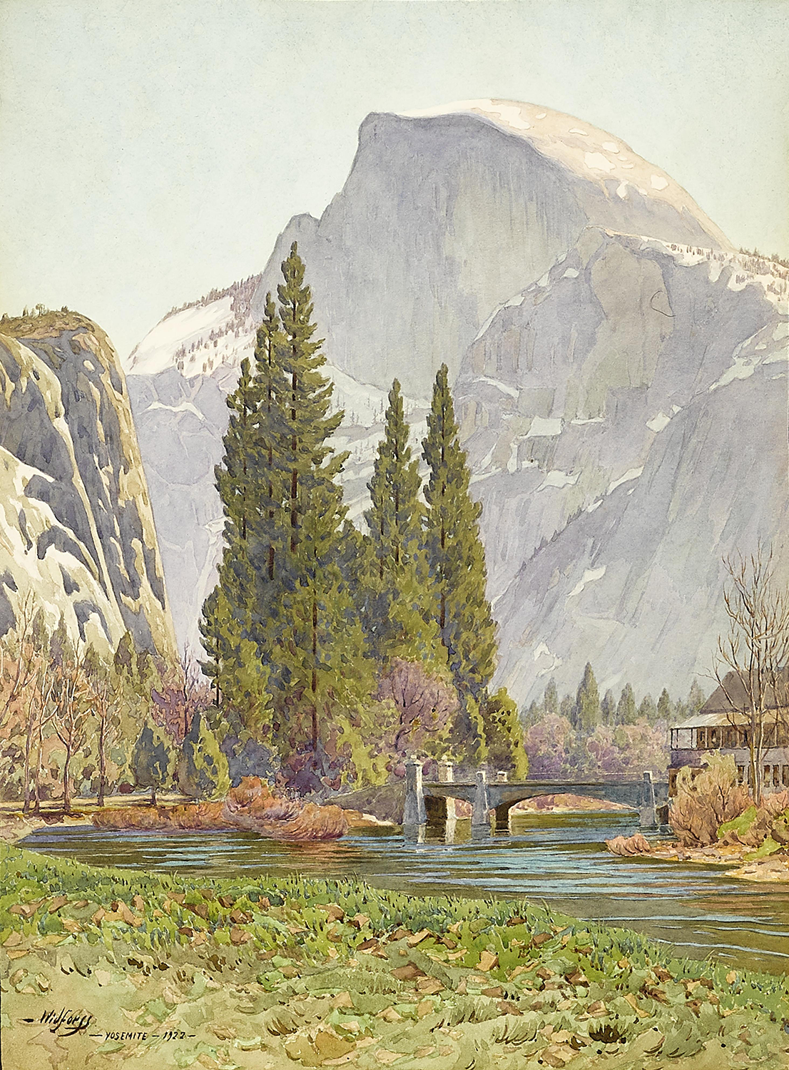 Early Morning Yosemite, 1922