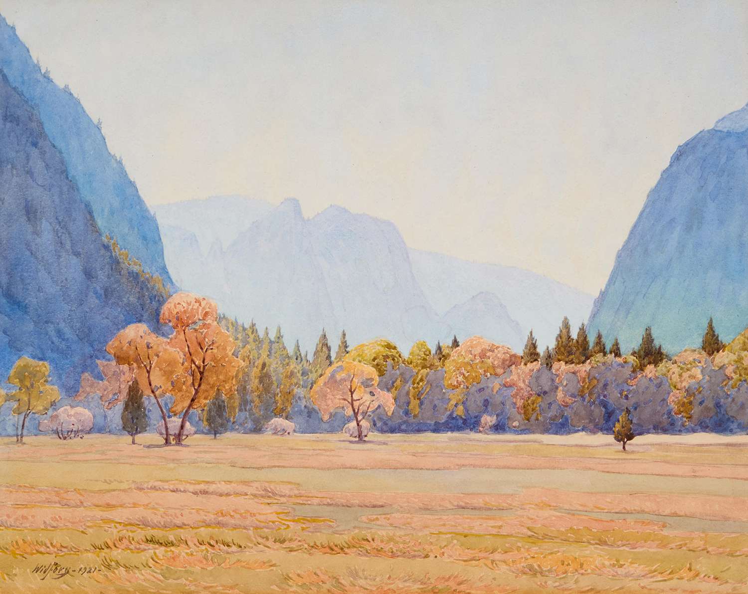 Rio Merced (Yosemite), 1921