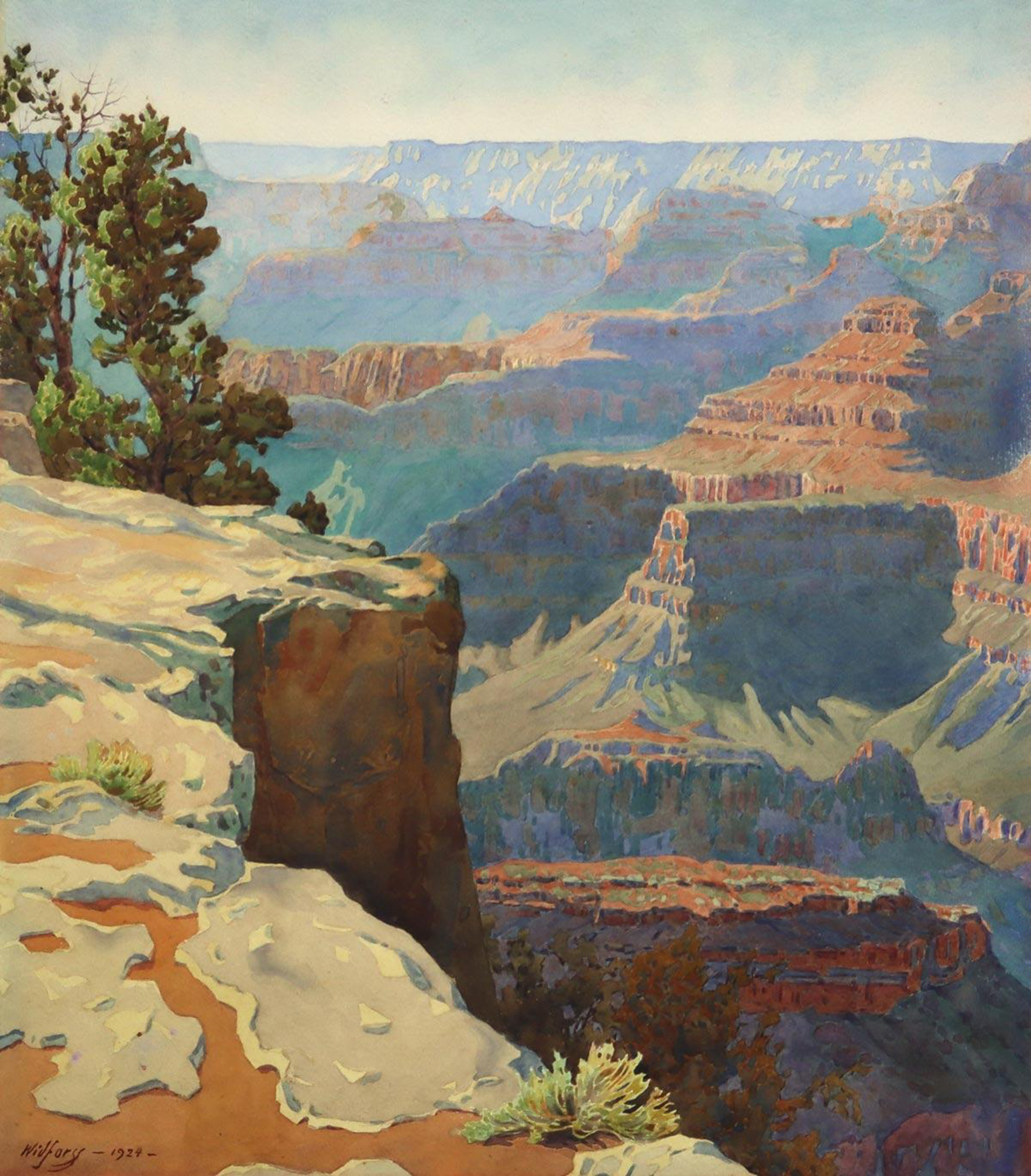 Grand Canyon View, 1924