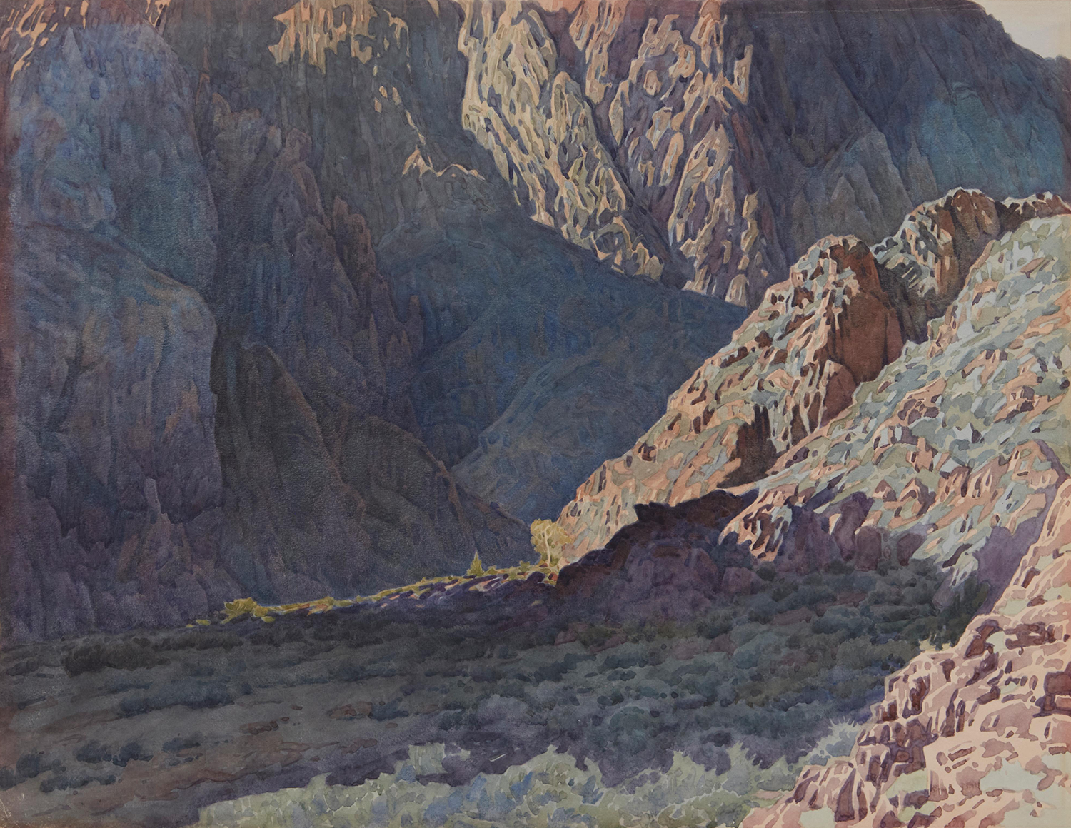 Bright Angel Trail - Grand Canyon: Inner Canyon, c.1930