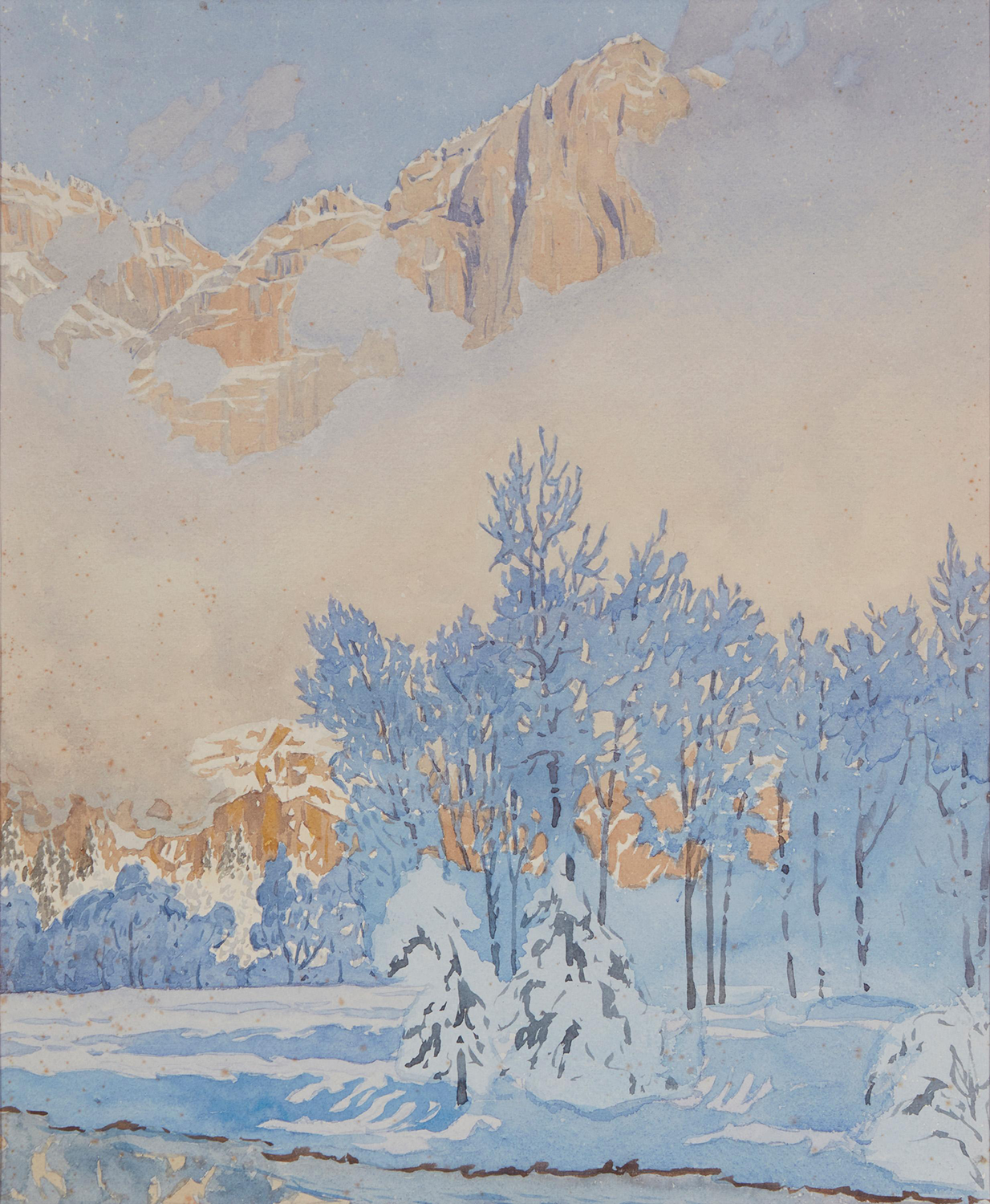 Yosemite in Winter, c.1921-26