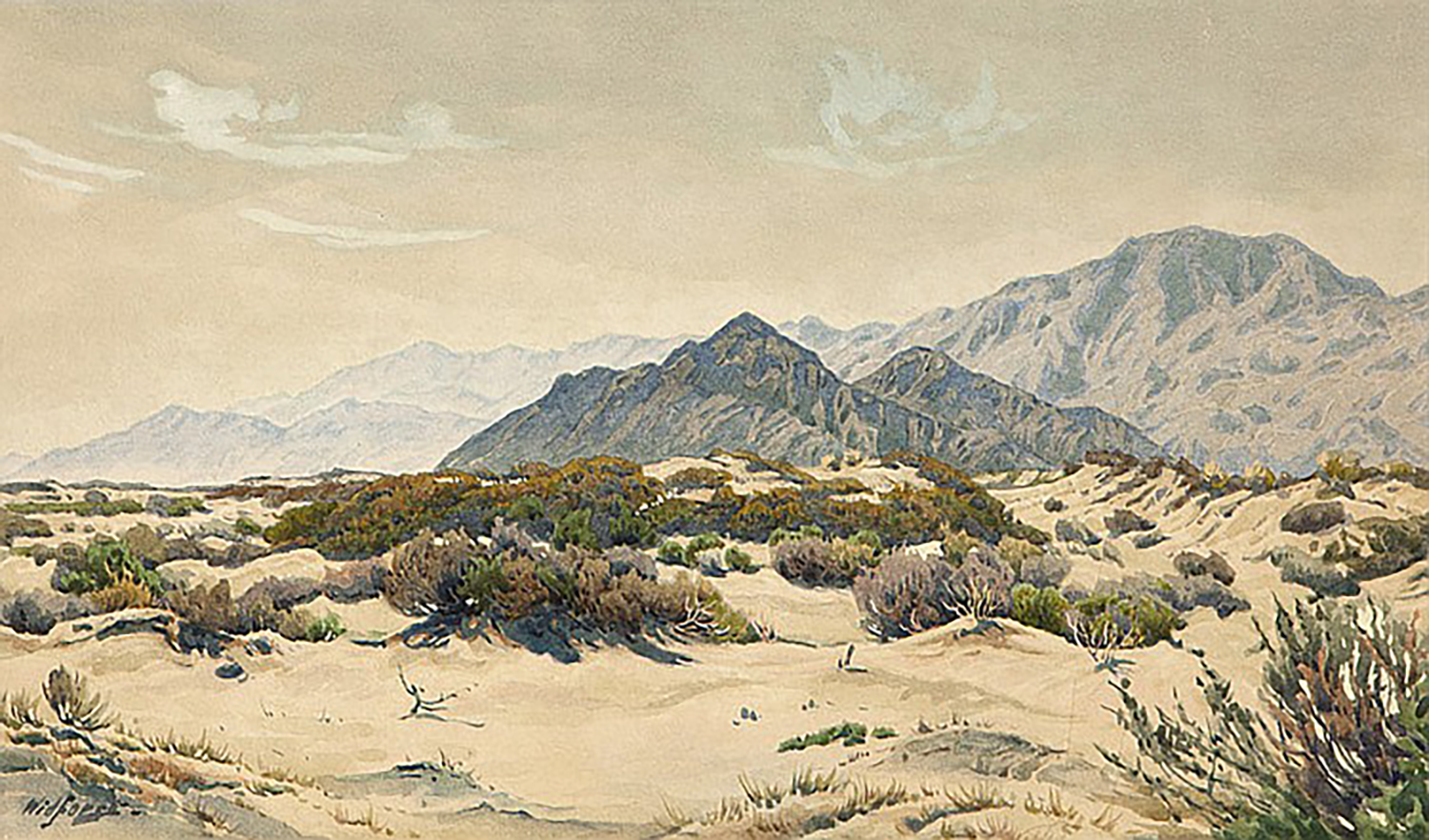 Palm Springs Desert Landscape, c. 1927-33