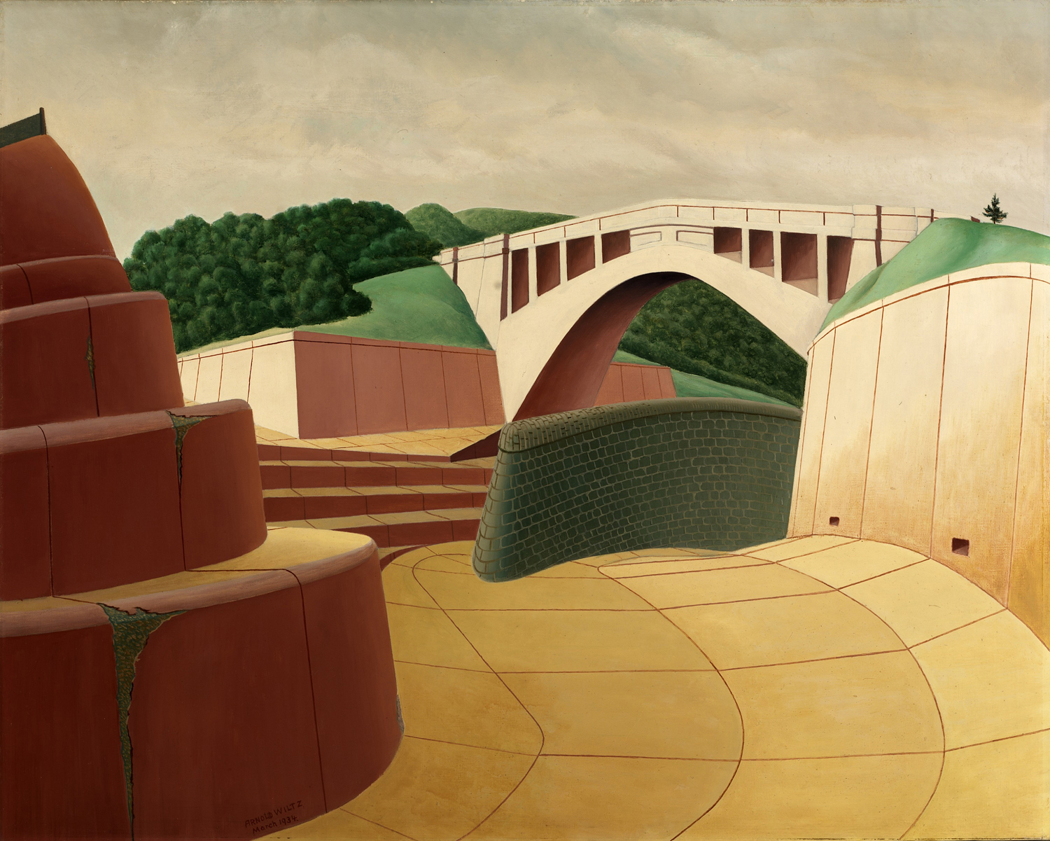 Spillway, Askokan Dam, 1934