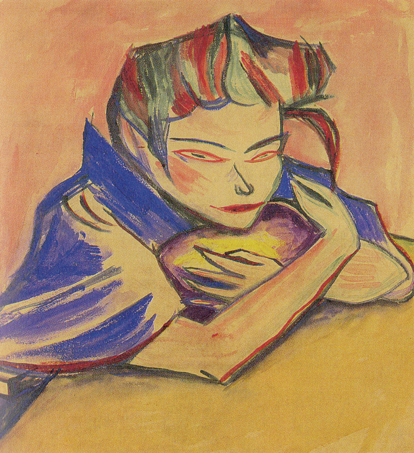 Woman with Folded Arms, c. 1912-13