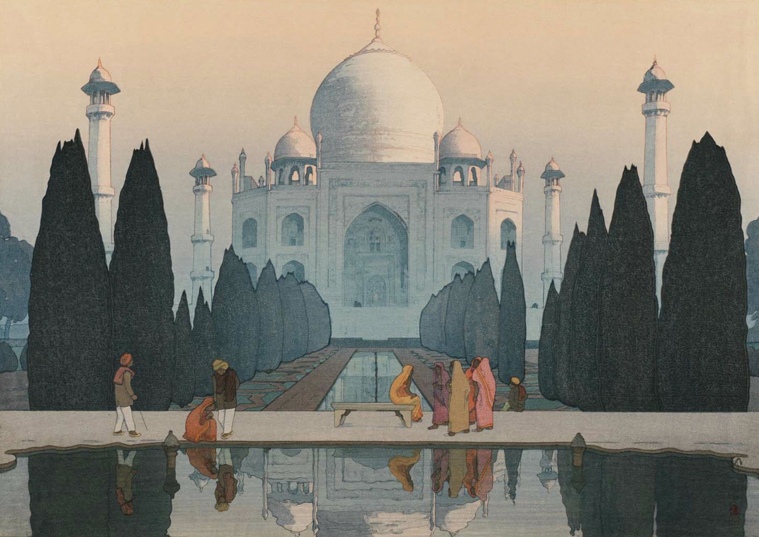 Morning Mist in Taj Mahal, No.5, 1932