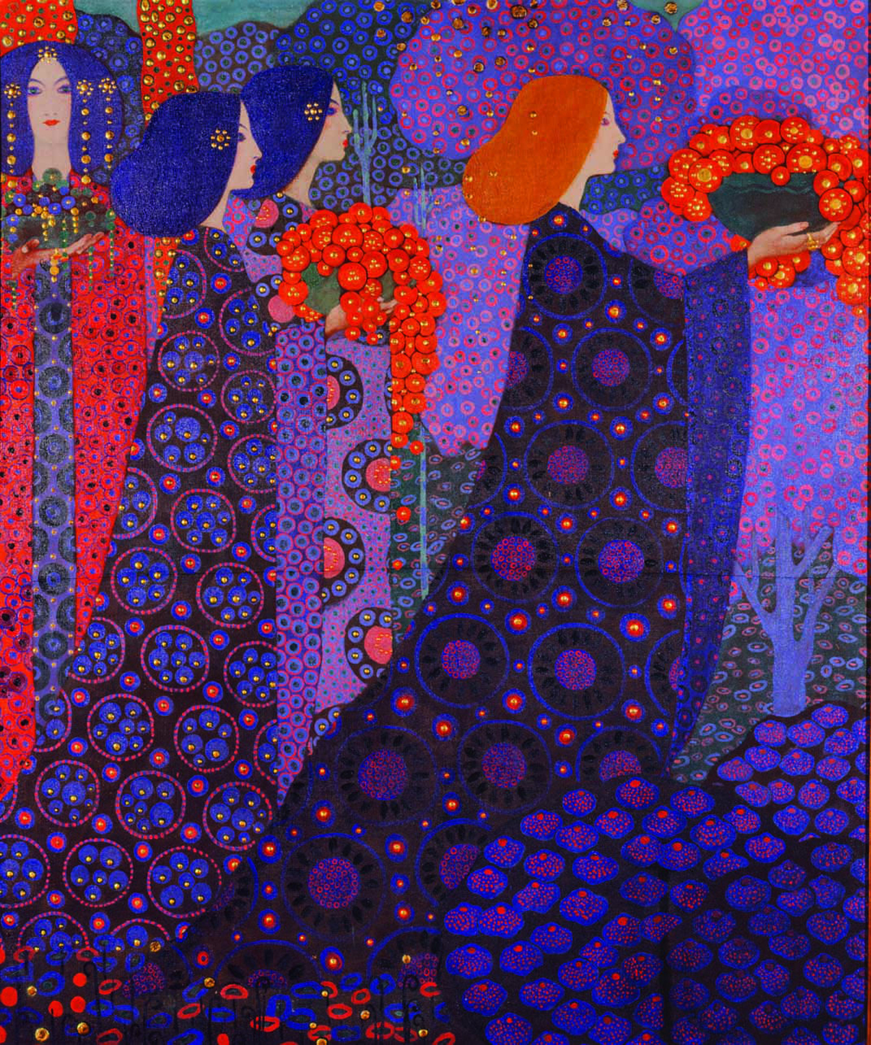 Procession of the Princesses, 1914 (detail)