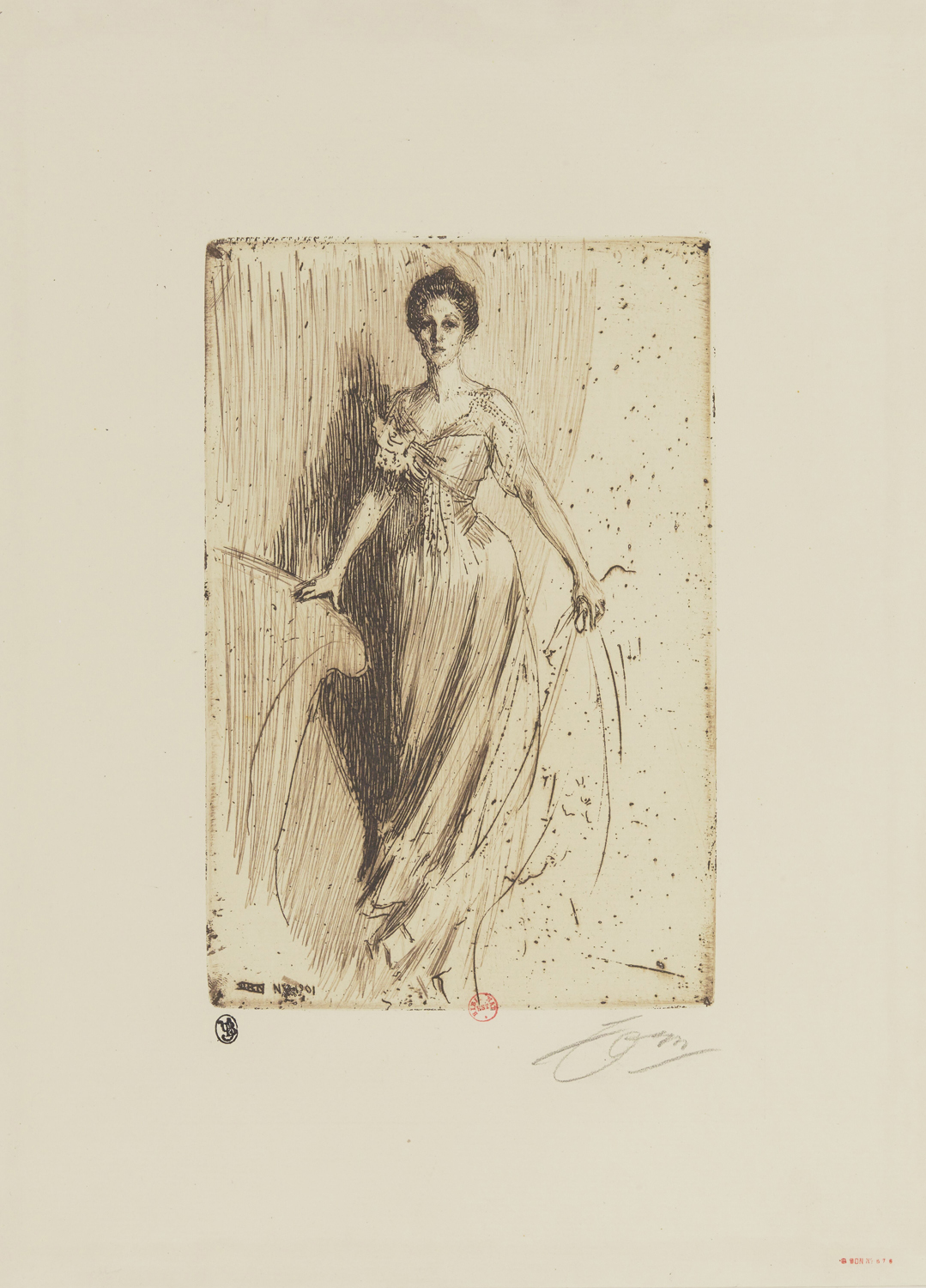 Miss Ludman, 1901