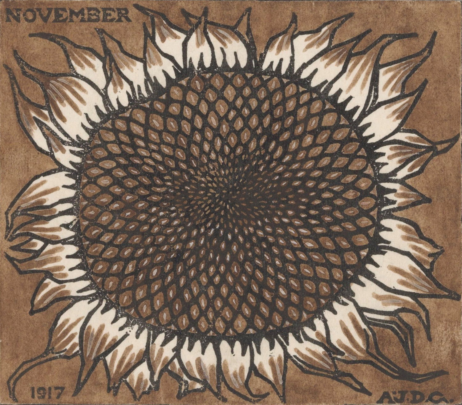 November (Sunflower), 1917