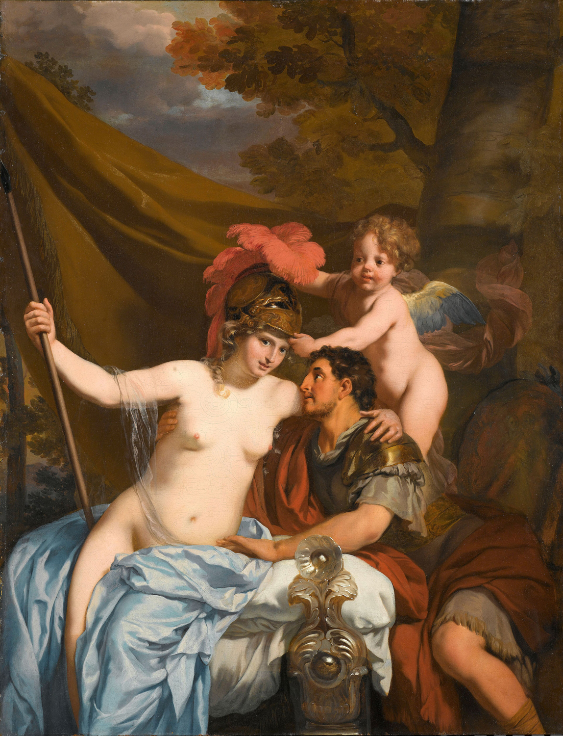 Odysseus and Calypso, 1680