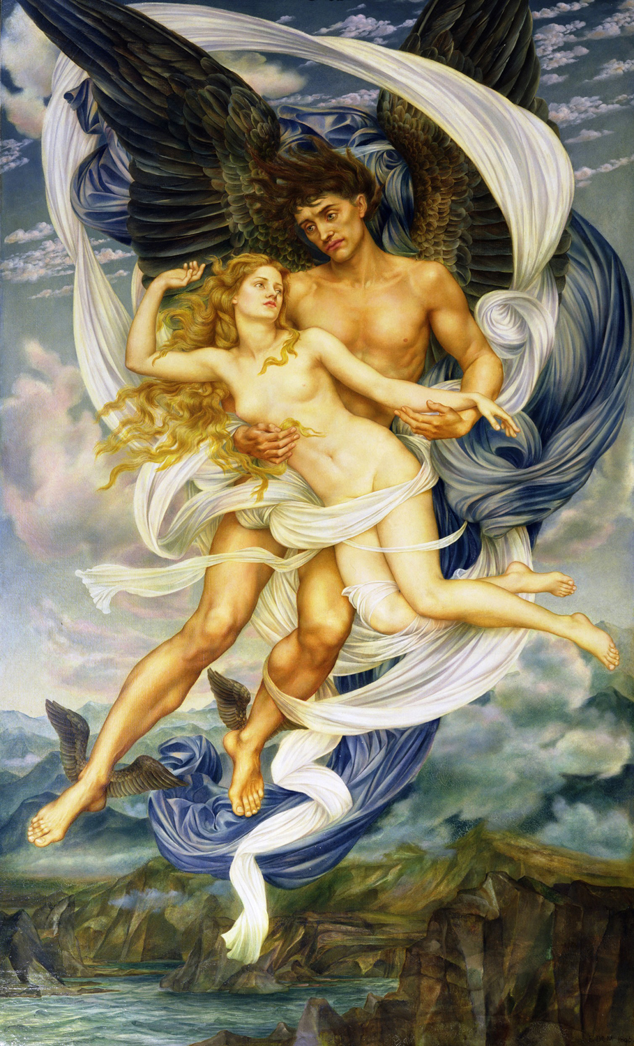 Boreas and Oreithyia, c. 1896