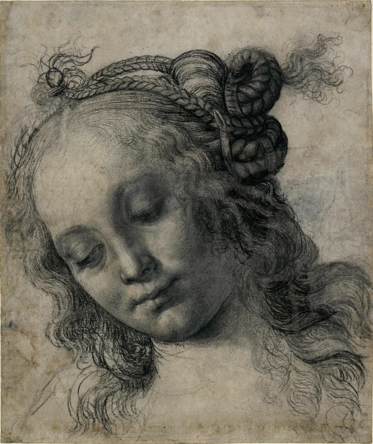 Head of a Girl, 15th century