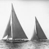Sailboats In the America's Cup, 1934