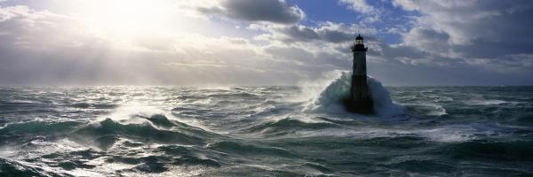 Phare d'Ar-Men, Mer d'Iroise