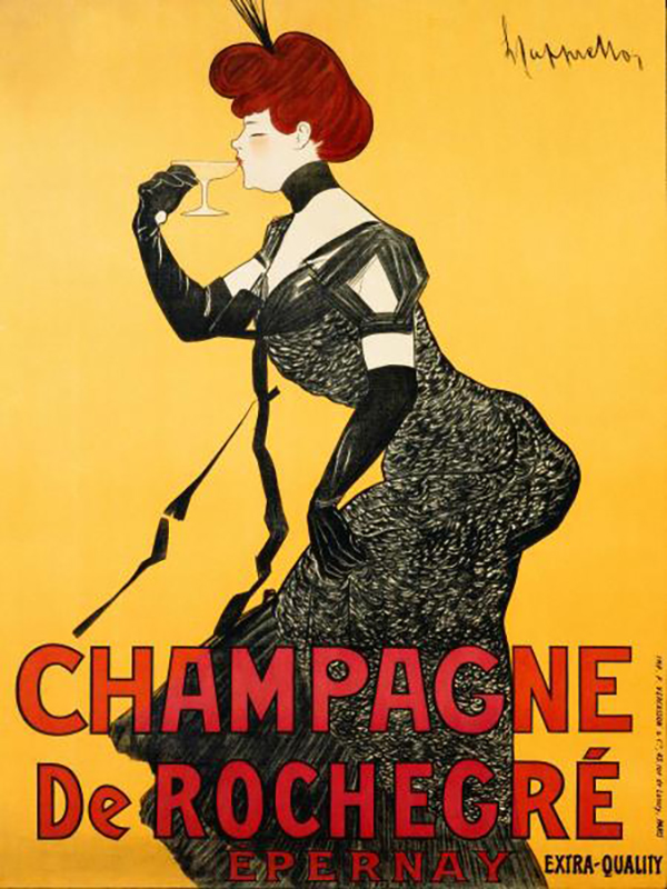 Champagne de Rochegre, ca. 1902