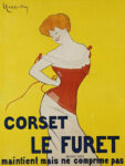 Corset Le Furet, 1901