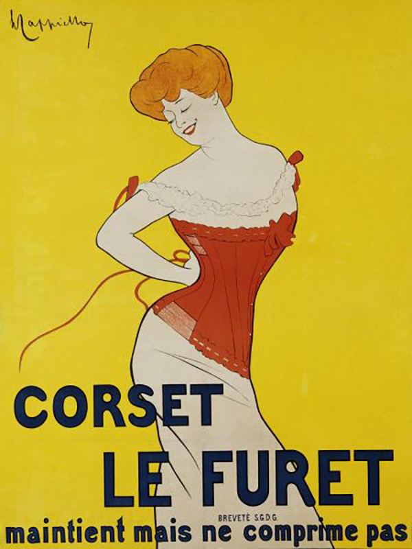Corset Le Furet, 1901
