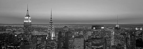 Midtown Manhattan At Sunset