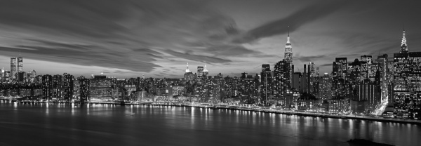 Manhattan Dusk (detail)