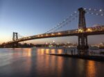 Queenboro Bridge and Manhattan from Brooklyn, NYC