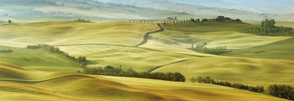 Tuscany Landscape, Val d'Orcia, Italy