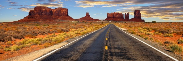 Road To Monument Valley, Arizona
