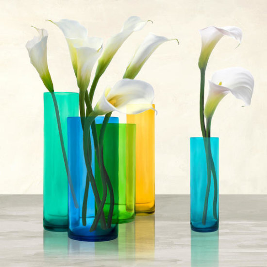 Callas in Crystal Vases II (detail)