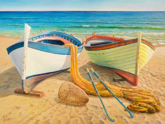 Barche Sulla Spiaggia