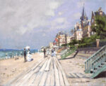 Beach At Trouville