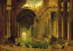 Vue Imaginaire de la Grande Galerie en Ruins