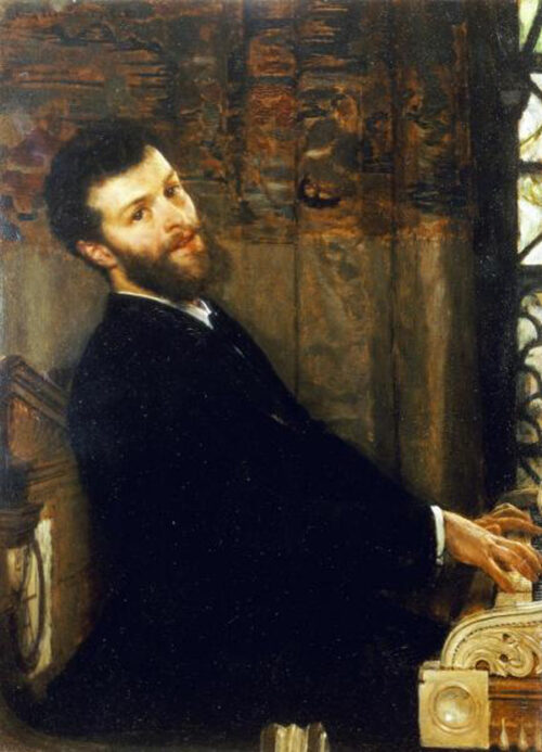 Portrait of the Singer George Henschel