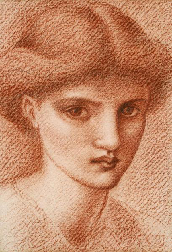 Study of a Girl's Head