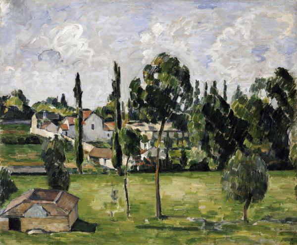Paysage Avec Conduite d'Eau