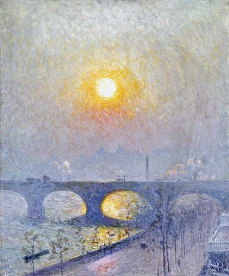 Sunset Over Waterloo Bridge