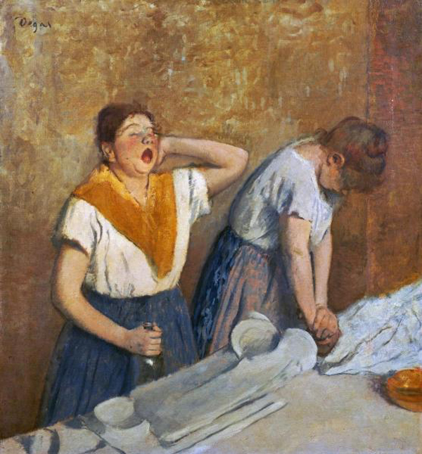 The Laundry Workers Ironing
