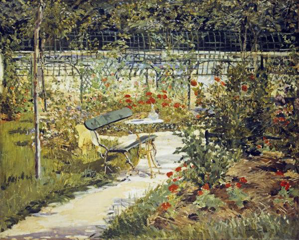 The Bench, The Garden at Versailles
