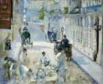The Rue Mosnier With Workmen